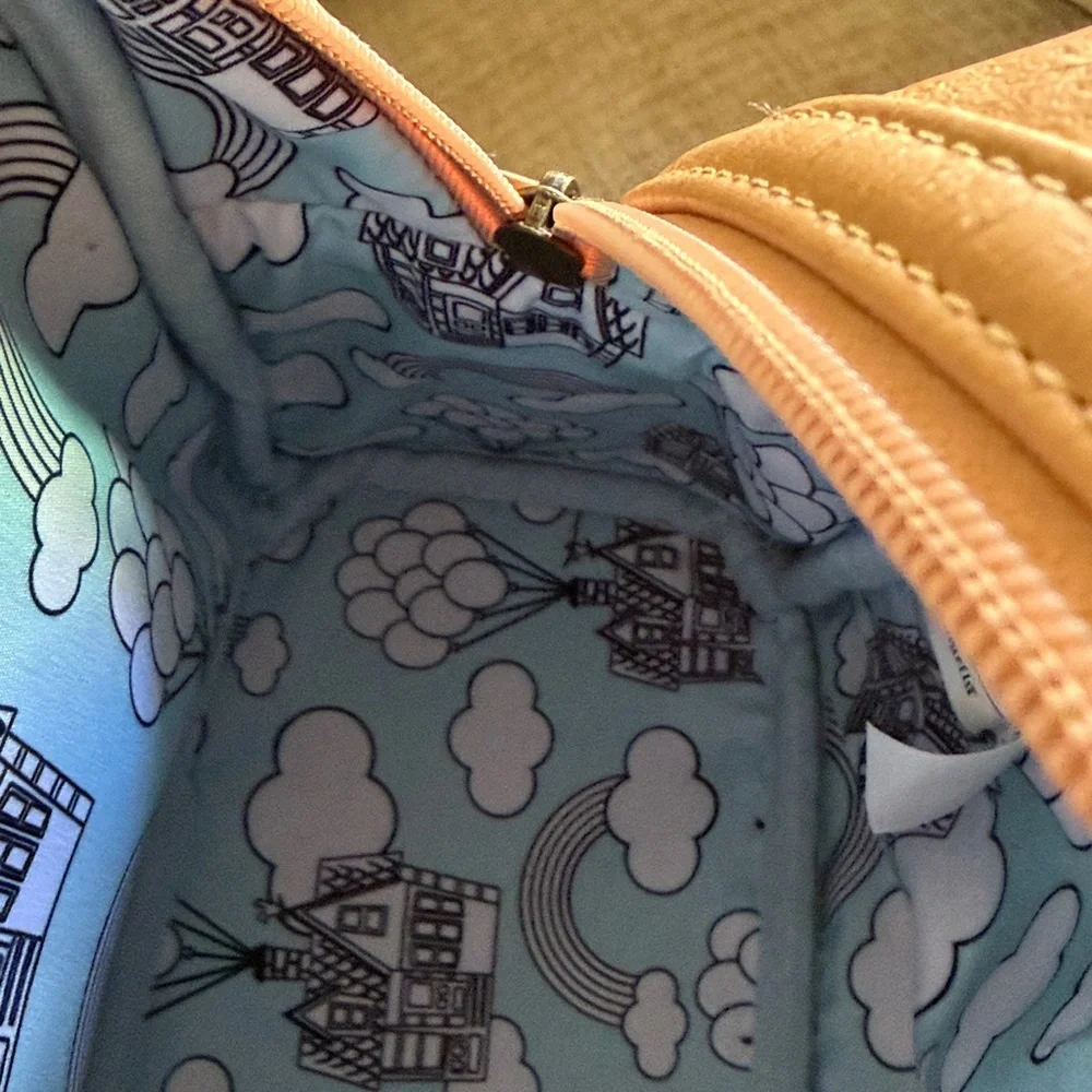 Disney loungefly Dug from Up backpack adjustable 10 by 8
